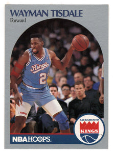 Wayman Tisdale - Sacramento Kings (NBA Basketball Card) 1990-91 Hoops # 262 Mint
