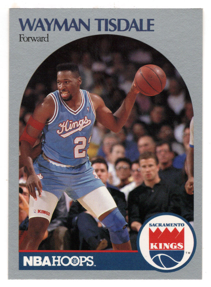 Wayman Tisdale - Sacramento Kings (NBA Basketball Card) 1990-91 Hoops # 262 Mint