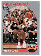 Willie Anderson - San Antonio Spurs (NBA Basketball Card) 1990-91 Hoops # 263 Mint