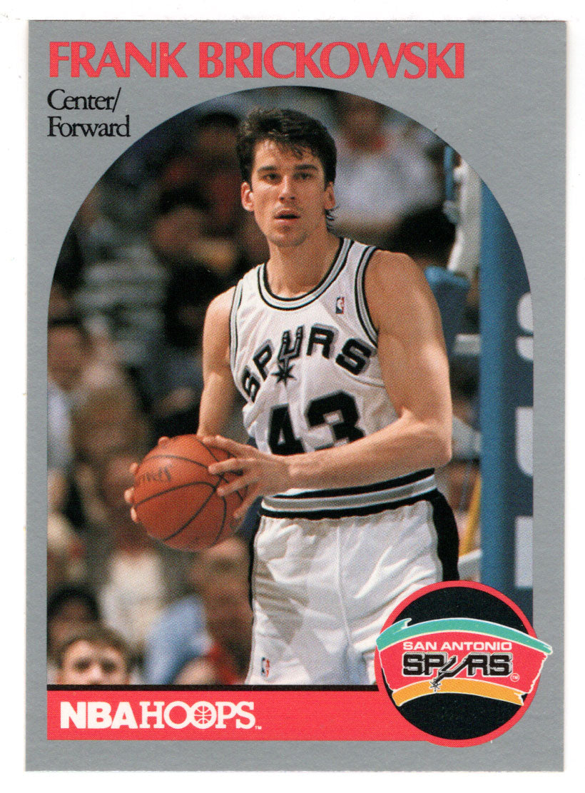 Frank Brickowski - San Antonio Spurs (NBA Basketball Card) 1990-91 Hoops # 265 Mint