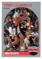 Terry Cummings - San Antonio Spurs (NBA Basketball Card) 1990-91 Hoops # 266 Mint
