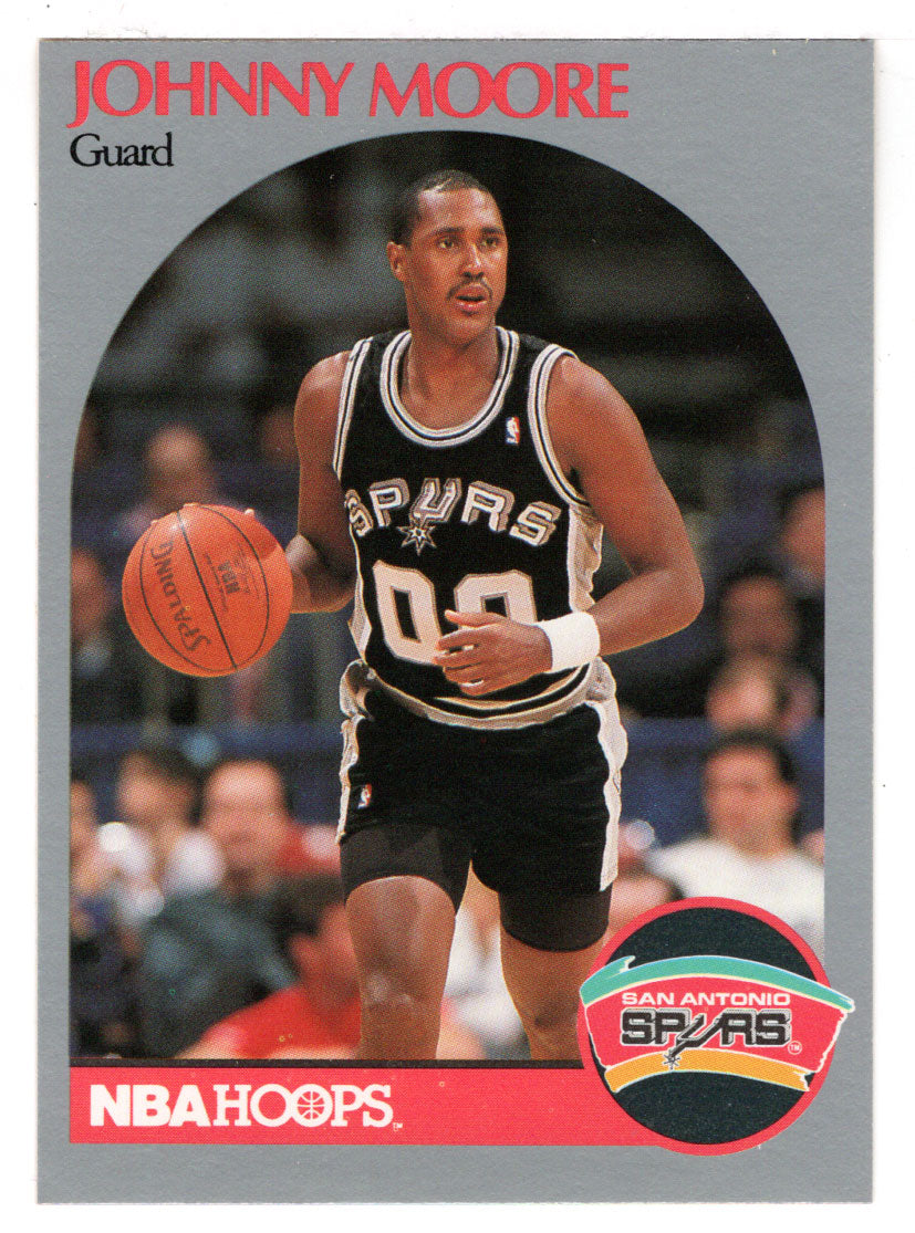 Johnny Moore - San Antonio Spurs (NBA Basketball Card) 1990-91 Hoops # 269 Mint