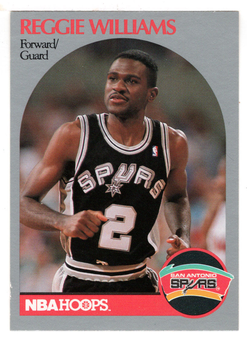 Reggie Williams - San Antonio Spurs (NBA Basketball Card) 1990-91 Hoops # 272 Mint