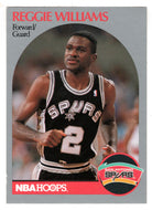 Reggie Williams - San Antonio Spurs (NBA Basketball Card) 1990-91 Hoops # 272 Mint