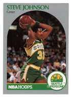 Steve Johnson - Seattle Supersonics (NBA Basketball Card) 1990-91 Hoops # 278 Mint