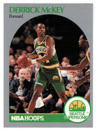 Derrick McKey - Seattle Supersonics (NBA Basketball Card) 1990-91 Hoops # 281 Mint