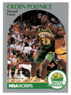 Olden Polynice - Seattle Supersonics (NBA Basketball Card) 1990-91 Hoops # 283 Mint