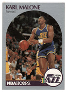 Karl Malone - Utah Jazz (NBA Basketball Card) 1990-91 Hoops # 292 Mint
