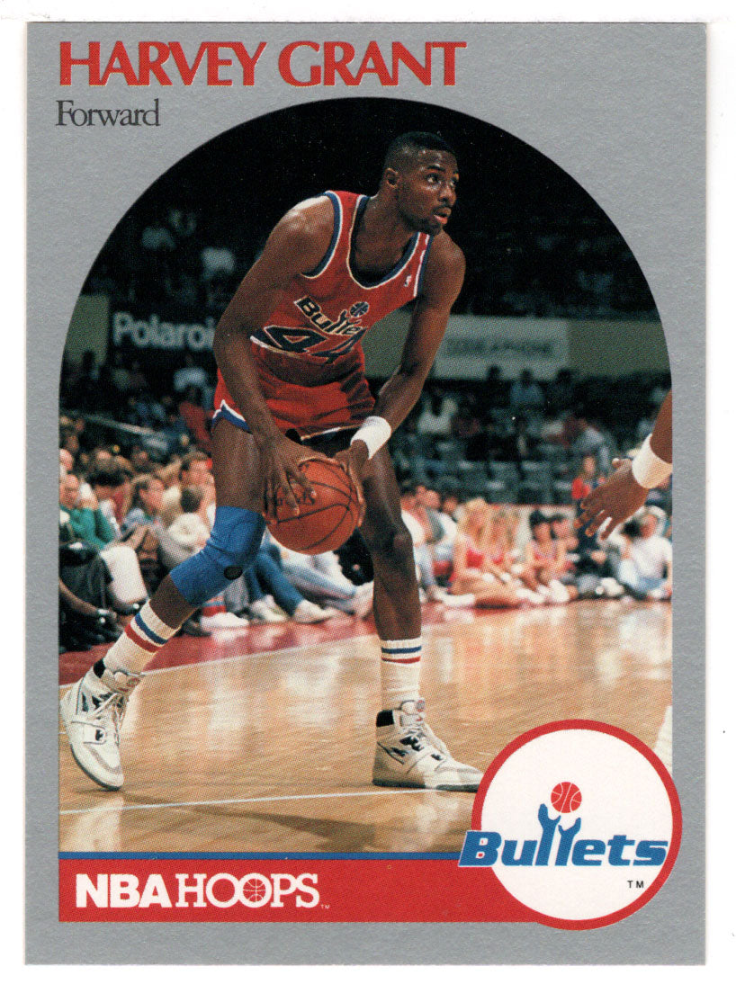Harvey Grant - Washington Bullets (NBA Basketball Card) 1990-91 Hoops # 297 Mint