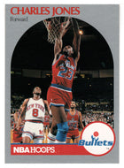 Charles Jones - Washington Bullets (NBA Basketball Card) 1990-91 Hoops # 299 Mint