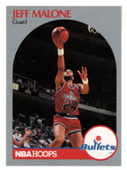 Jeff Malone - Washington Bullets (NBA Basketball Card) 1990-91 Hoops # 301 Mint