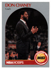 Don Chaney - Houston Rockets - Coach (NBA Basketball Card) 1990-91 Hoops # 314 Mint