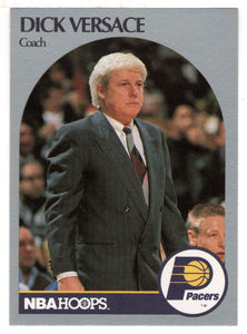 Dick Versace - Indiana Pacers - Coach (NBA Basketball Card) 1990-91 Hoops # 315 Mint