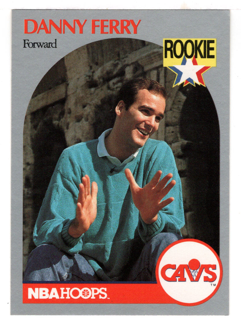 Danny Ferry RC - Cleveland Cavaliers (NBA Basketball Card) 1990-91 Hoops # 336 Mint