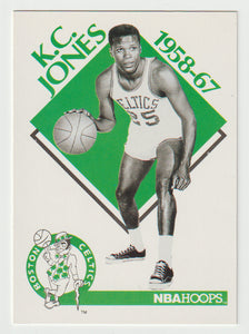 K.C. Jones - Coach - Seattle Supersonics - Retro (NBA Basketball Card) 1990-91 Hoops # 343 Mint