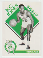 K.C. Jones - Coach - Seattle Supersonics - Retro (NBA Basketball Card) 1990-91 Hoops # 343 Mint