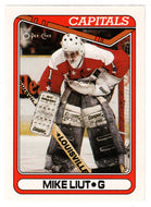 Mike Liut - Washington Capitals (NHL Hockey Card) 1990-91 O-Pee-Chee # 44 Mint