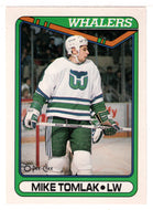Mike Tomlak RC - Hartford Whalers (NHL Hockey Card) 1990-91 O-Pee-Chee # 95 Mint