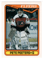 Pete Peeters - Philadelphia Flyers (NHL Hockey Card) 1990-91 O-Pee-Chee # 109 Mint