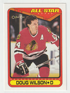 Doug Wilson - Chicago Blackhawks - All-Star Team (NHL Hockey Card) 1990-91 O-Pee-Chee # 203 Mint