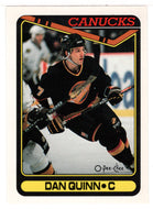 Dan Quinn - Vancouver Canucks (NHL Hockey Card) 1990-91 O-Pee-Chee # 272 Mint