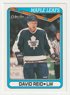 David Reid RC - Toronto Maple Leafs (NHL Hockey Card) 1990-91 O-Pee-Chee # 290 Mint