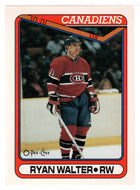 Ryan Walter - Montreal Canadiens (NHL Hockey Card) 1990-91 O-Pee-Chee # 296 Mint
