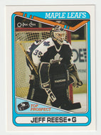 Jeff Reese RC - Toronto Maple Leafs (NHL Hockey Card) 1990-91 O-Pee-Chee # 349 Mint