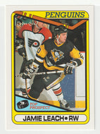 Jamie Leach RC - Pittsburgh Penguins (NHL Hockey Card) 1990-91 O-Pee-Chee # 377 Mint
