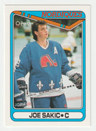 Joe Sakic - Quebec Nordiques (NHL Hockey Card) 1990-91 O-Pee-Chee # 384 Mint