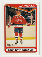 Nick Kypreos RC - Washington Capitals (NHL Hockey Card) 1990-91 O-Pee-Chee # 440 Mint