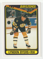 Lyndon Byers RC - Boston Bruins (NHL Hockey Card) 1990-91 O-Pee-Chee # 464 Mint