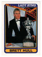 Brett Hull - St. Louis Blues - Lady Byng Trophy Winner (NHL Hockey Card) 1990-91 O-Pee-Chee # 513 Mint