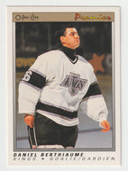 Daniel Berthiaume - Los Angeles Kings (NHL Hockey Card) 1990-91 O-Pee-Chee Premier # 5 Mint