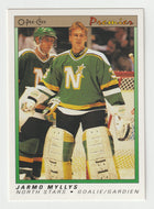 Jarmo Myllys RC - Minnesota North Stars (NHL Hockey Card) 1990-91 O-Pee-Chee Premier # 80 Mint
