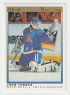 John Tanner RC - Quebec Nordiques (NHL Hockey Card) 1990-91 O-Pee-Chee Premier # 118 Mint