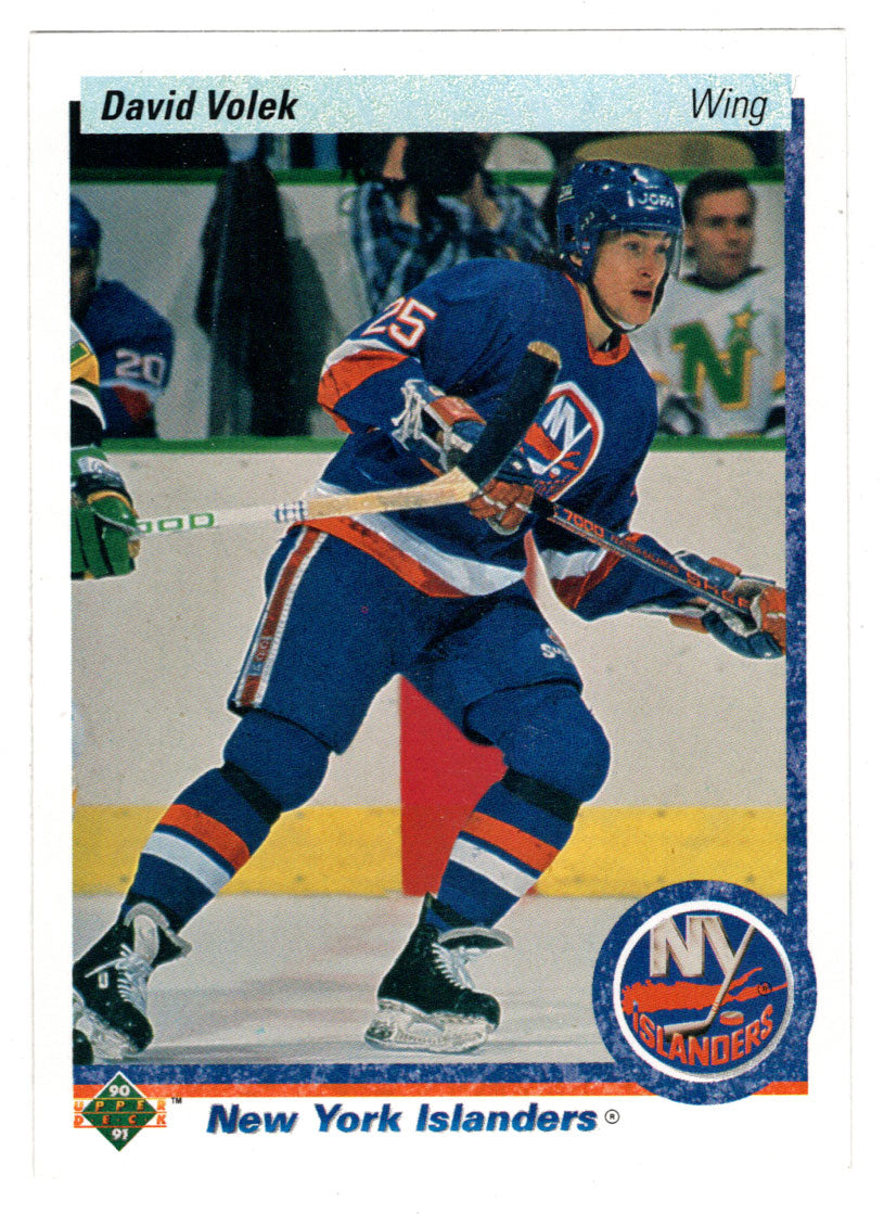 David Volek - New York Islanders (NHL Hockey Card) 1990-91 Upper Deck # 1 Mint