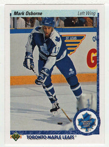 Mark Osborne - Toronto Maple Leafs (NHL Hockey Card) 1990-91 Upper Deck # 5 Mint