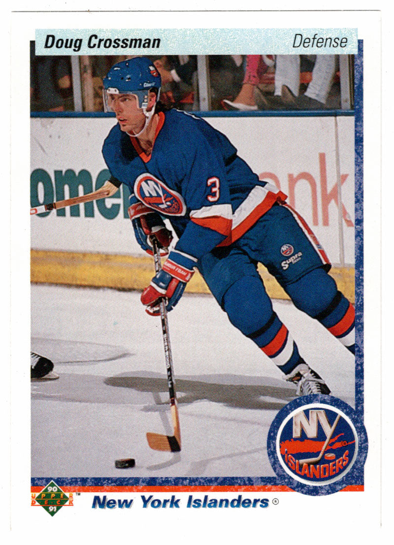 Doug Crossman - New York Islanders (NHL Hockey Card) 1990-91 Upper Deck # 7 Mint