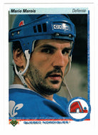 Mario Marois - Quebec Nordiques (NHL Hockey Card) 1990-91 Upper Deck # 8 Mint