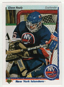 Glenn Healy RC - New York Islanders (NHL Hockey Card) 1990-91 Upper Deck # 18 Mint