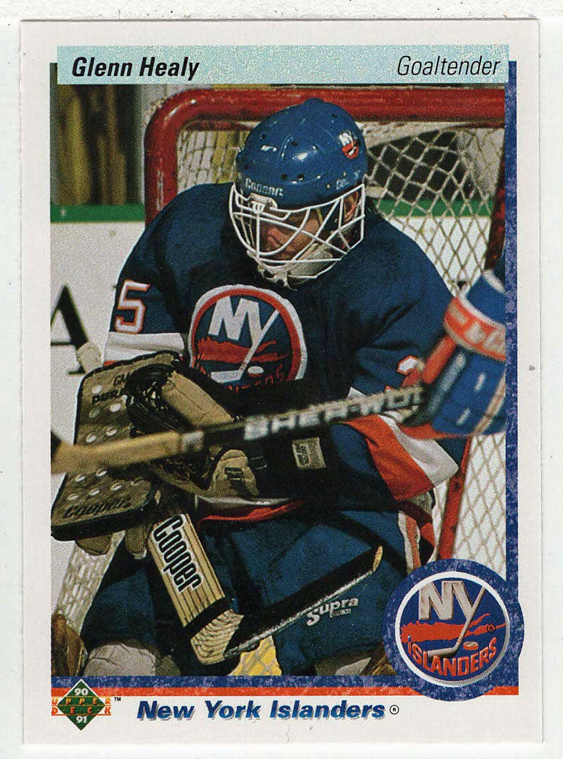 Glenn Healy RC - New York Islanders (NHL Hockey Card) 1990-91 Upper Deck # 18 Mint