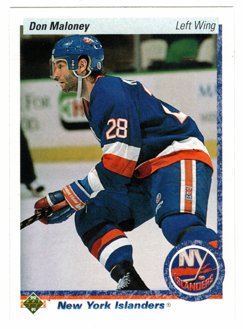 Don Maloney - New York Islanders (NHL Hockey Card) 1990-91 Upper Deck # 20 Mint