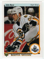 John Byce RC - Boston Bruins (NHL Hockey Card) 1990-91 Upper Deck # 25 Mint