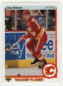 Gary Roberts - Calgary Flames (NHL Hockey Card) 1990-91 Upper Deck # 29 Mint