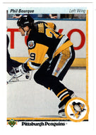 Phil Bourque - Pittsburgh Penguins (NHL Hockey Card) 1990-91 Upper Deck # 31 Mint