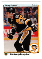 Zarley Zalapski - Pittsburgh Penguins (NHL Hockey Card) 1990-91 Upper Deck # 33 Mint