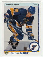 Rod Brind'Amour RC - St. Louis Blues (NHL Hockey Card) 1990-91 Upper Deck # 36 Mint