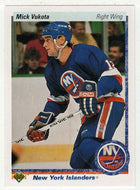 Mick Vukota RC - New York Islanders (NHL Hockey Card) 1990-91 Upper Deck # 39 Mint