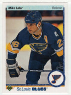 Mike Lalor RC - St. Louis Blues (NHL Hockey Card) 1990-91 Upper Deck # 40 Mint